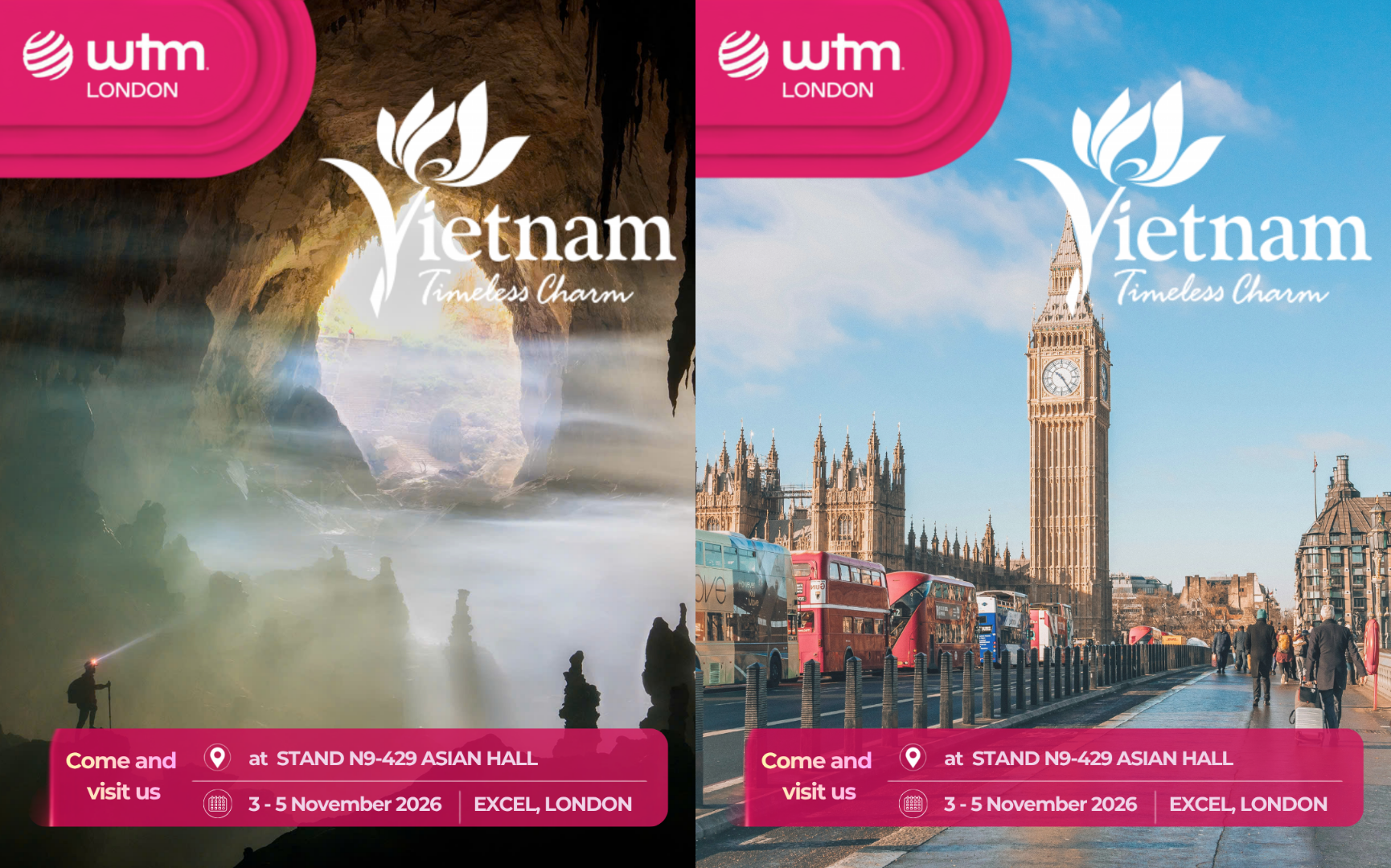 [Thông báo] Đăng ký tham gia Gian hàng Quốc gia Việt Nam tại Hội chợ WTM London 2026